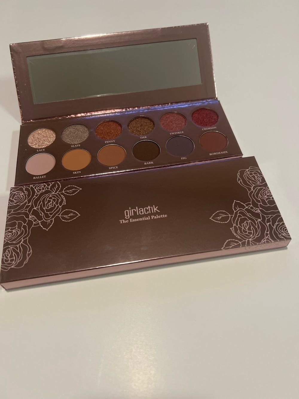 girltalk The Essential Palette - Rose Brown Eyeshadow Palette